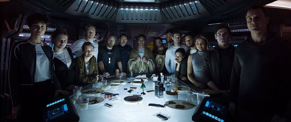 Watch 'Alien: Covenant' Prologue 'Last Supper'