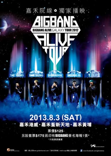 BIGBANG Alive Galaxy World Tour 2012