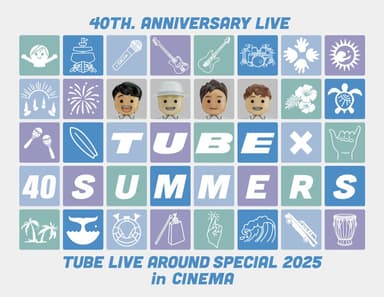 40TH ANNIVERSARY LIVE TUBE LIVE AROUND SPECIAL 2025 TUBE X 40 SUMMERS IN CINEMA