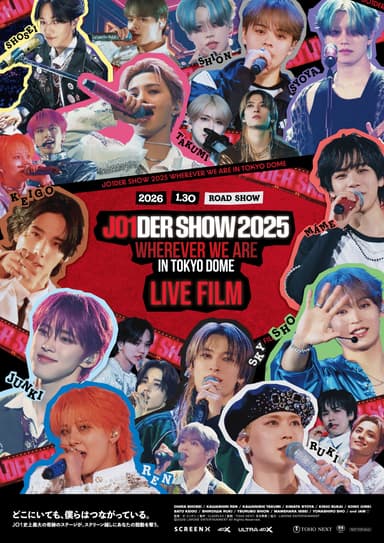 JO1DER SHOW 2025 ‘WHEREVER WE ARE’ IN TOKYO DOME - LIVE FILM